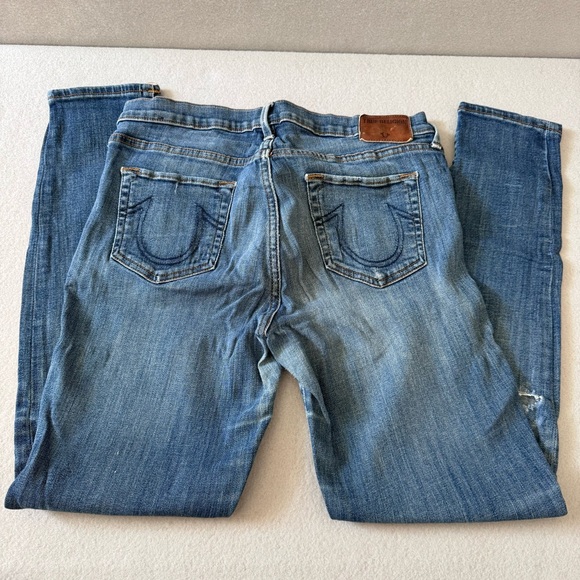 True Religion Halle Distressed Super Skinny Jeans - Picture 2 of 13